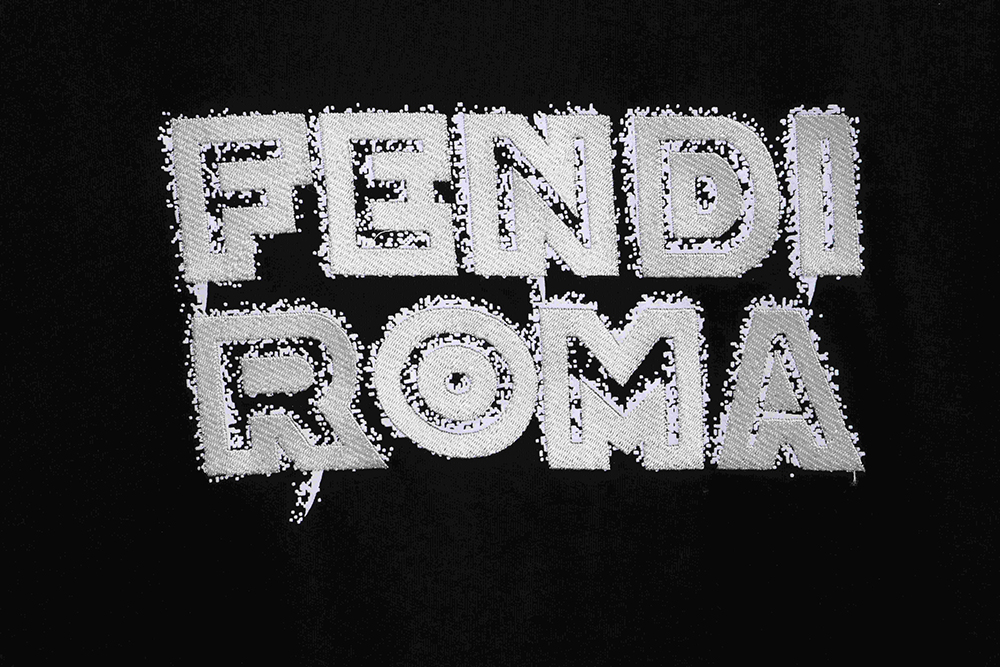 F**di graffiti logo letter short sleeve tsk2