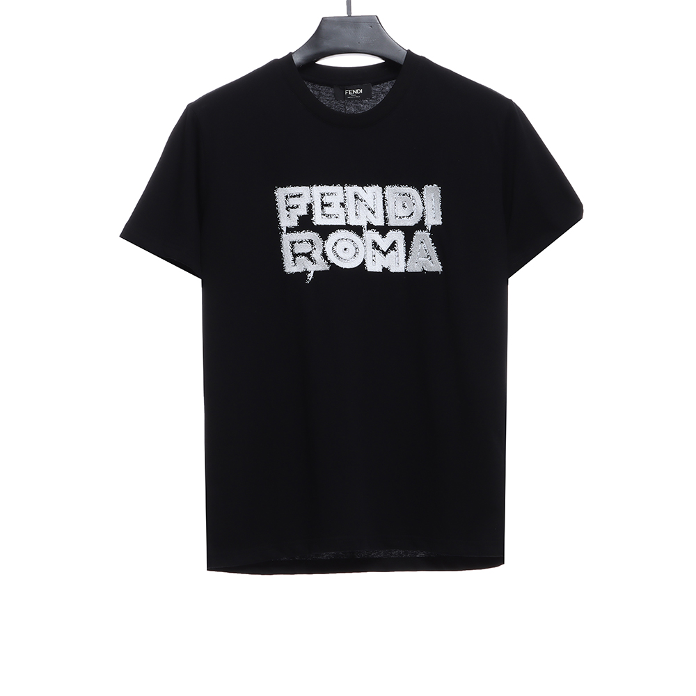 F**di graffiti logo letter short sleeve tsk2