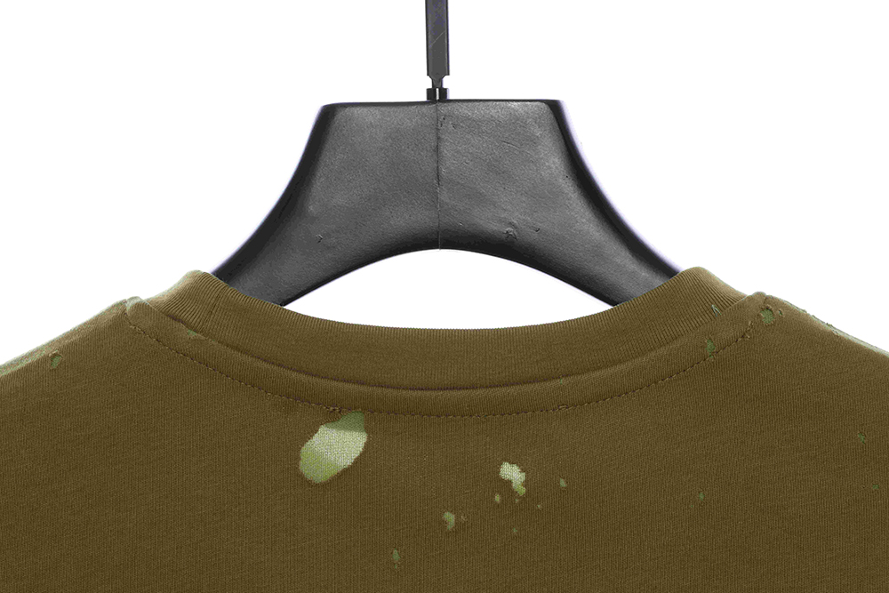 Givenchy letter print hole short sleeve TSK4