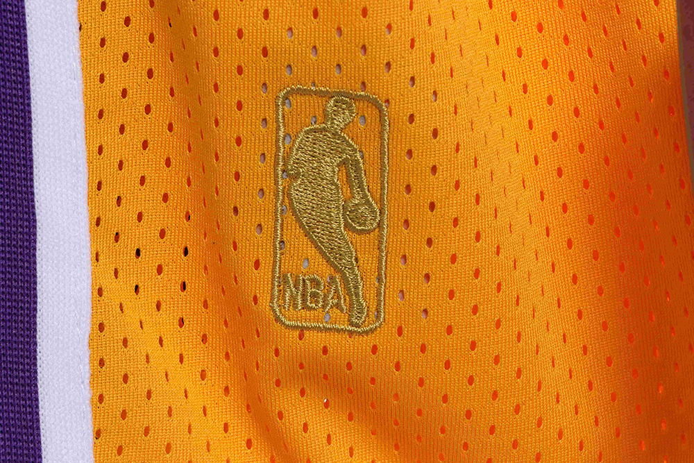 JustDon joint NBA retro Los Angeles Lakers shorts
