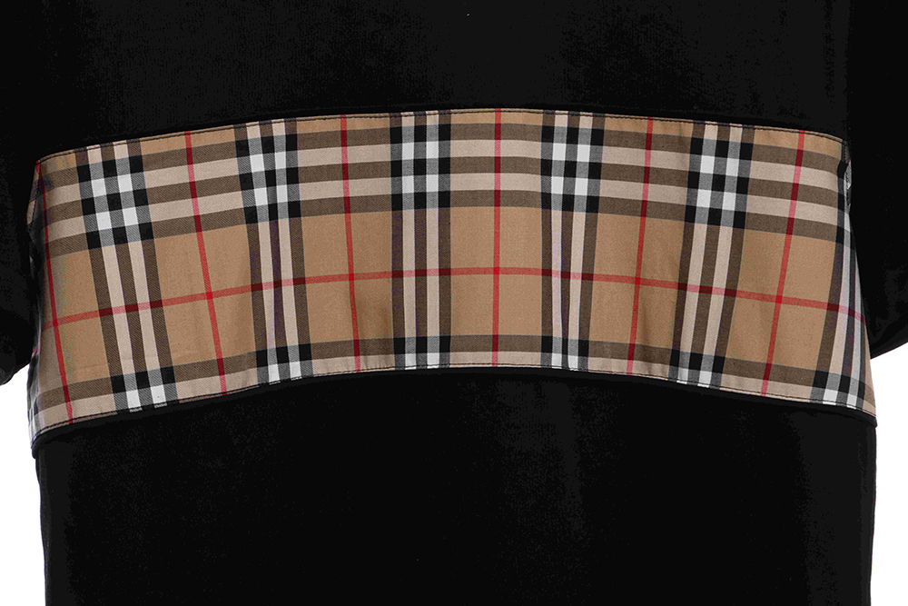 B**rry classic plaid panel short sleeve tsk1