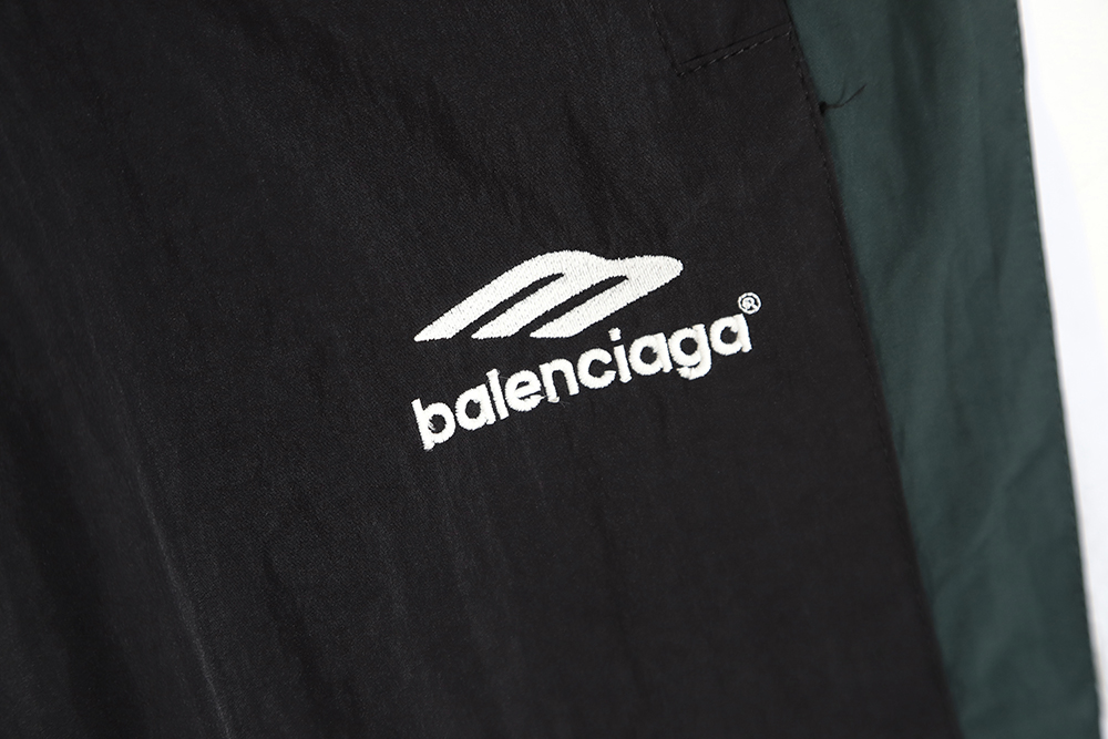 Ba*len*cia*ga Ba*len*cia*ga 23ss patchwork embroidered trousers