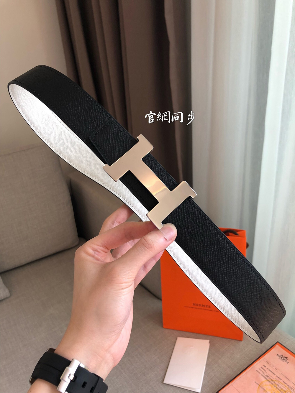 H**mes belts ff216688 38mm