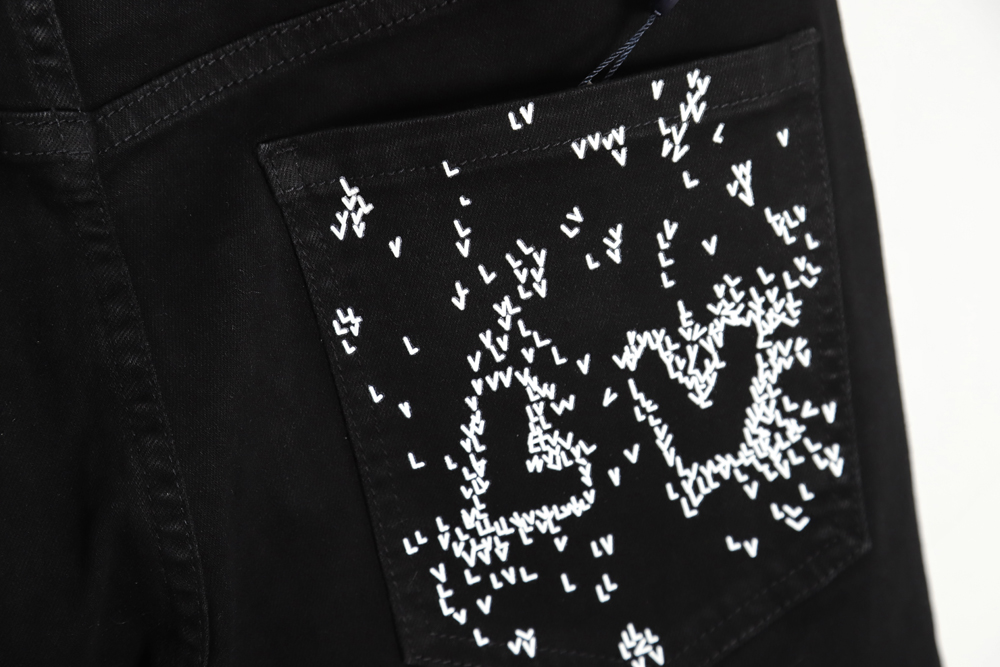 l0*is V*t0n l0*is V*t0n pocket airplane jeans