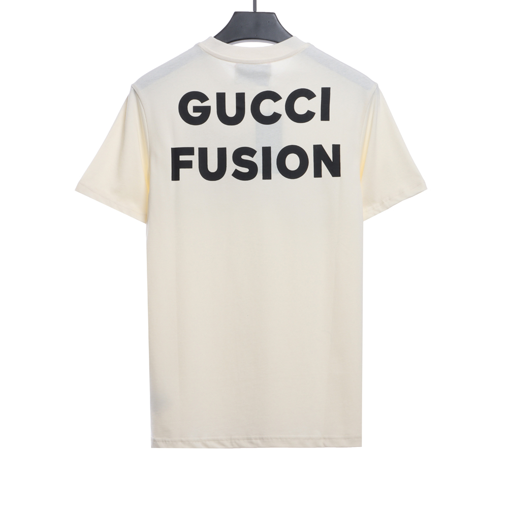 G*u*i kawaii series little yellow dog print short sleeve tsk1