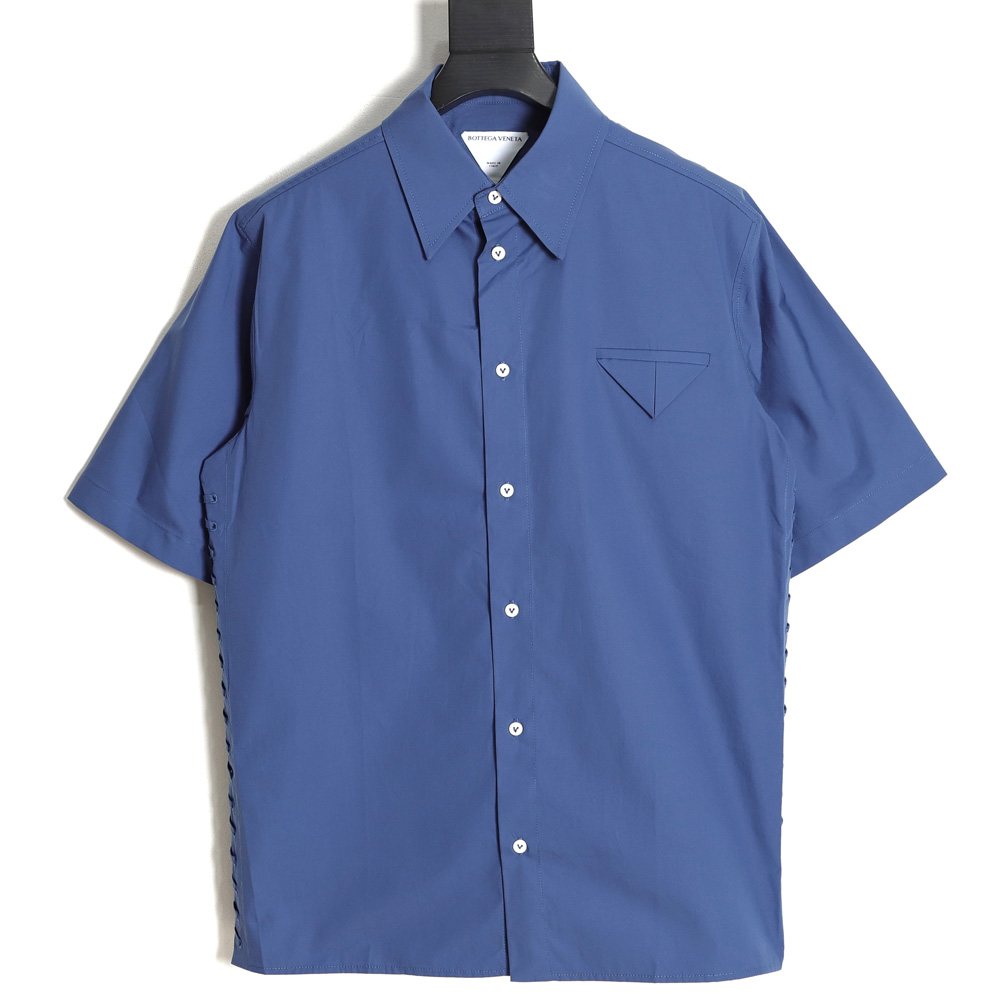 bo*te*ga Ve*ne*ta bv 23ss side woven short-sleeved shirt tsk1