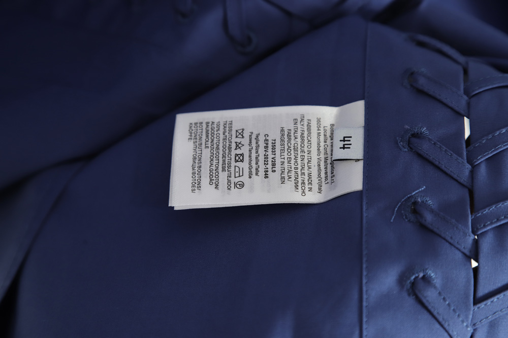 bo*te*ga Ve*ne*ta bv 23ss side woven short-sleeved shirt tsk1