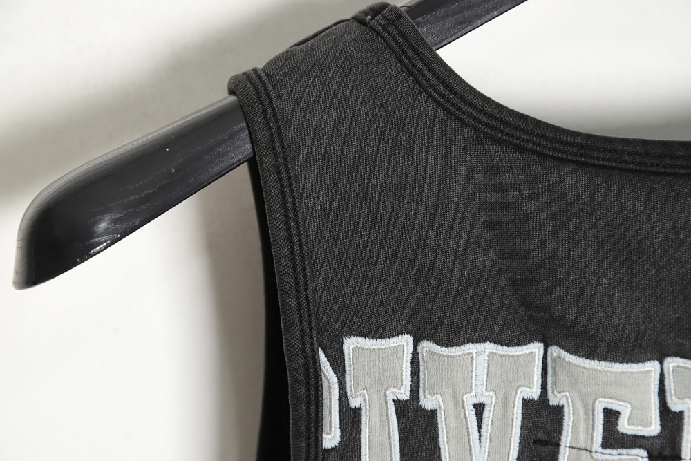 Givenchy Givenchy GVC 23SS Washed Embroidered Sleeveless Vest
