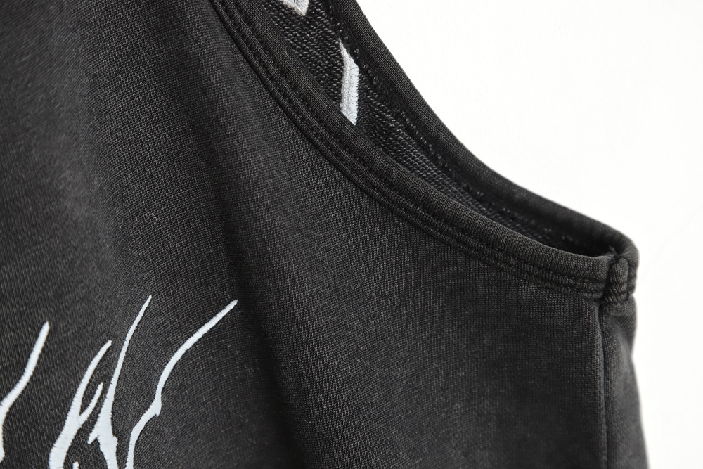 Givenchy Givenchy GVC 23SS Washed Embroidered Sleeveless Vest