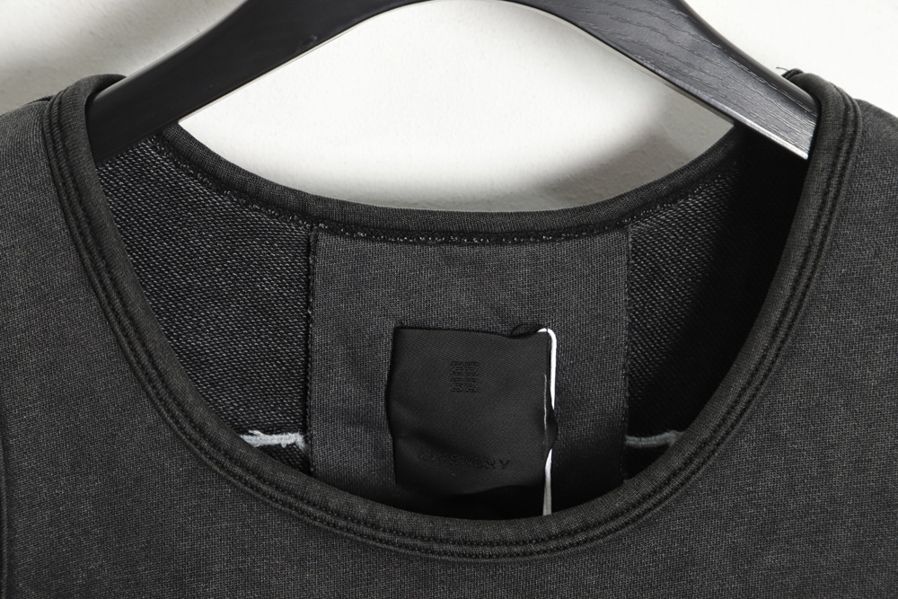 Givenchy Givenchy GVC 23SS Washed Embroidered Sleeveless Vest