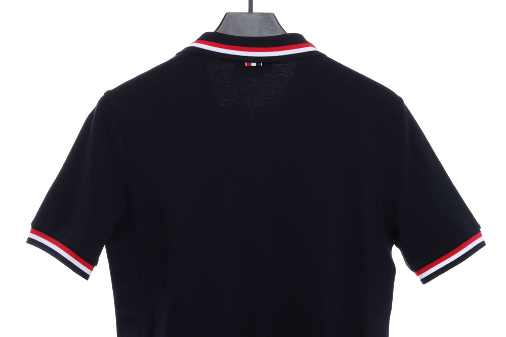 TB Neckline Cuff Color Stripe POLO TSK1