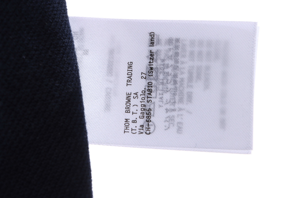 TB Neckline Cuff Color Stripe POLO TSK1