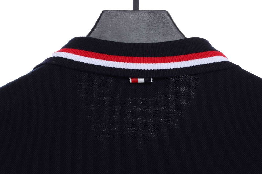 TB Neckline Cuff Color Stripe POLO TSK1