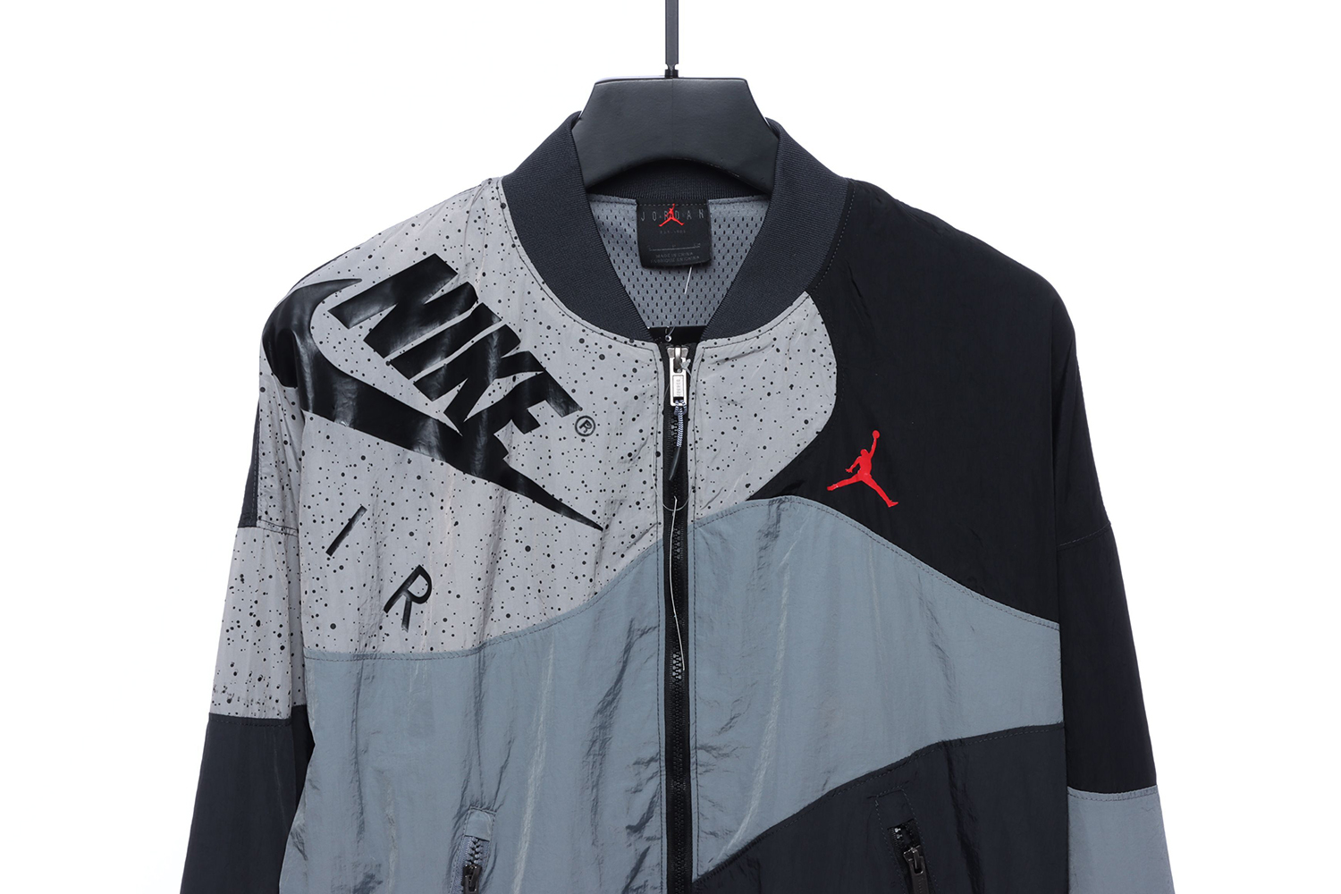 JORDAN PANELED CEMENT ZIP JACKET