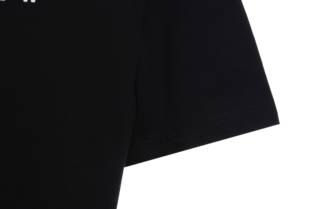 B**rry back letter print short sleeve tsk2