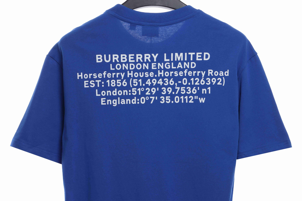 B**rry back lettering short sleeves