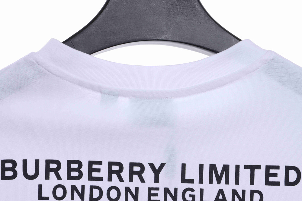 B**rry back letter print short sleeve tsk1