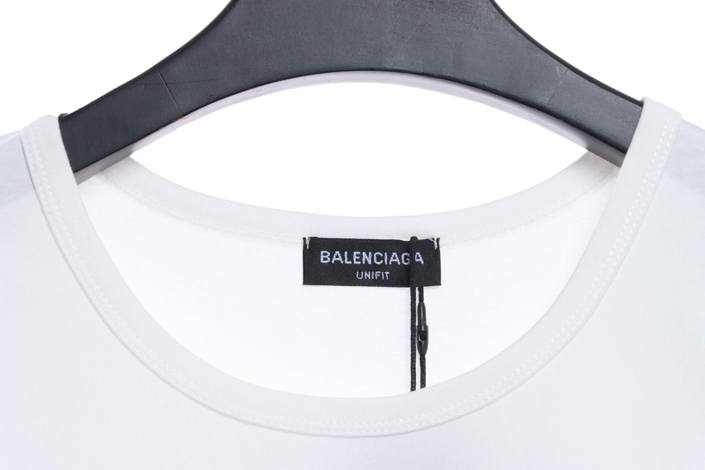 Ba*len*cia*ga barcode ripped vest tsk1