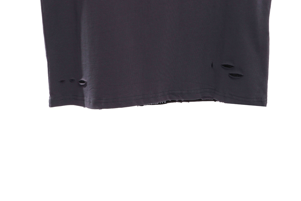 Ba*len*cia*ga barcode ripped vest