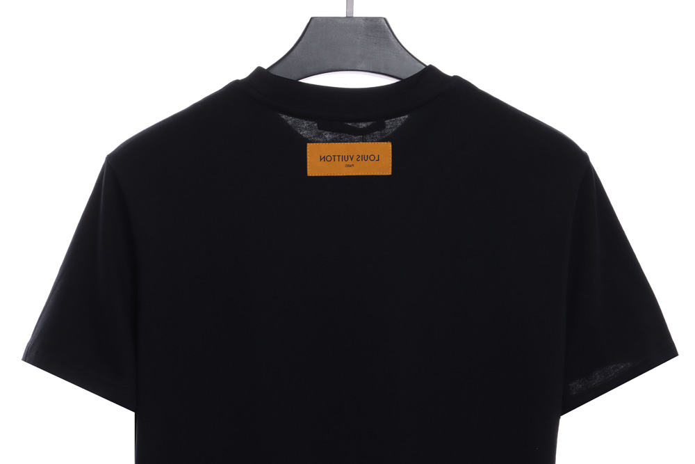 LV character catwalk print short sleeves