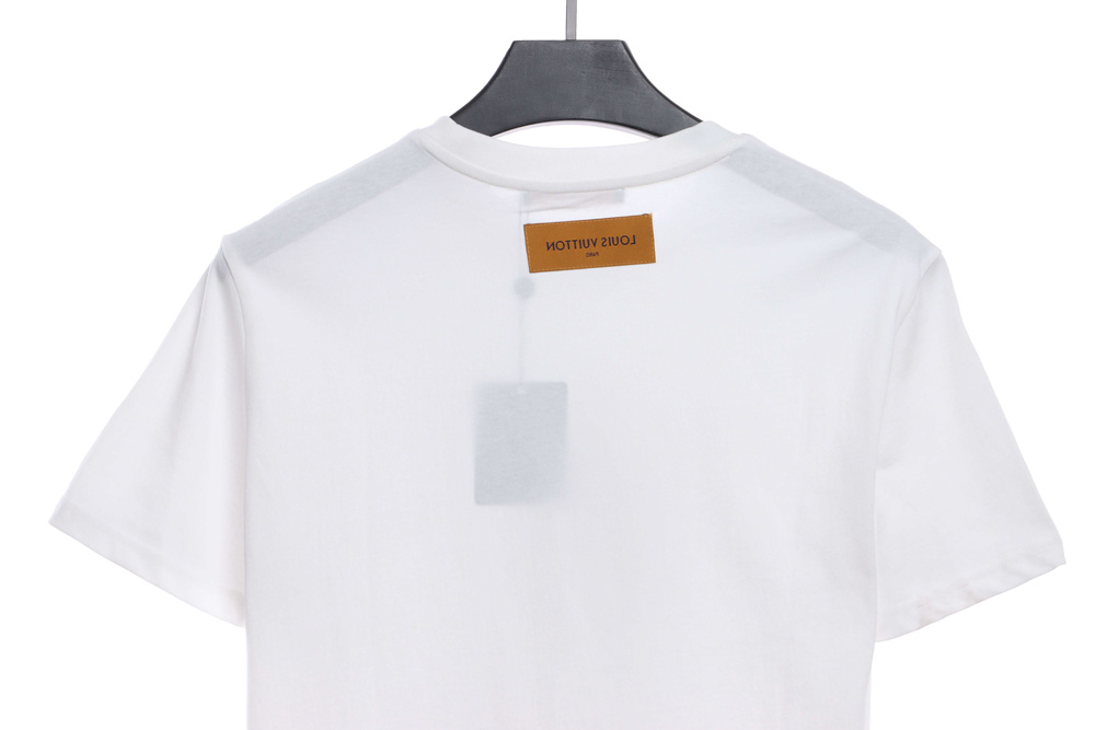 LV character catwalk print short sleeve TSK1