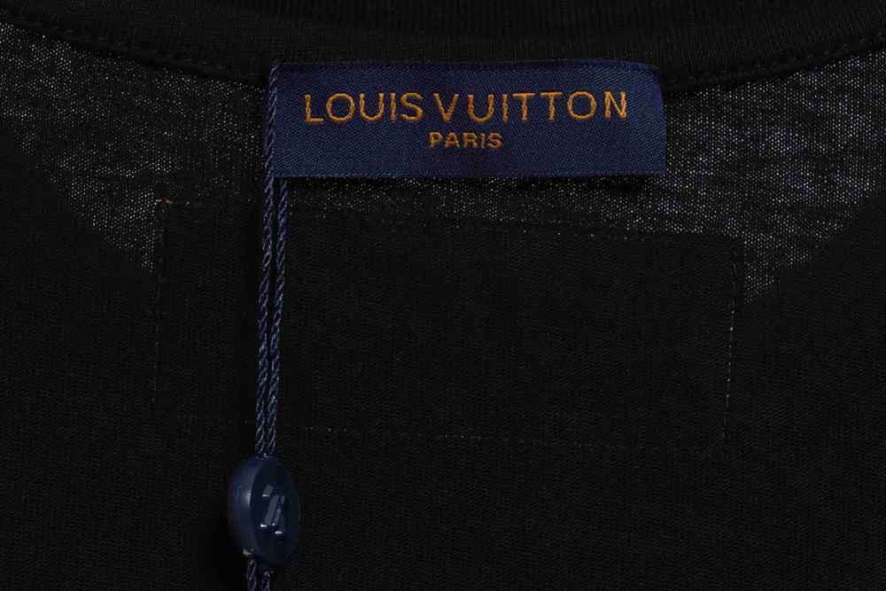 LV chest big bird print short sleeve TSK1