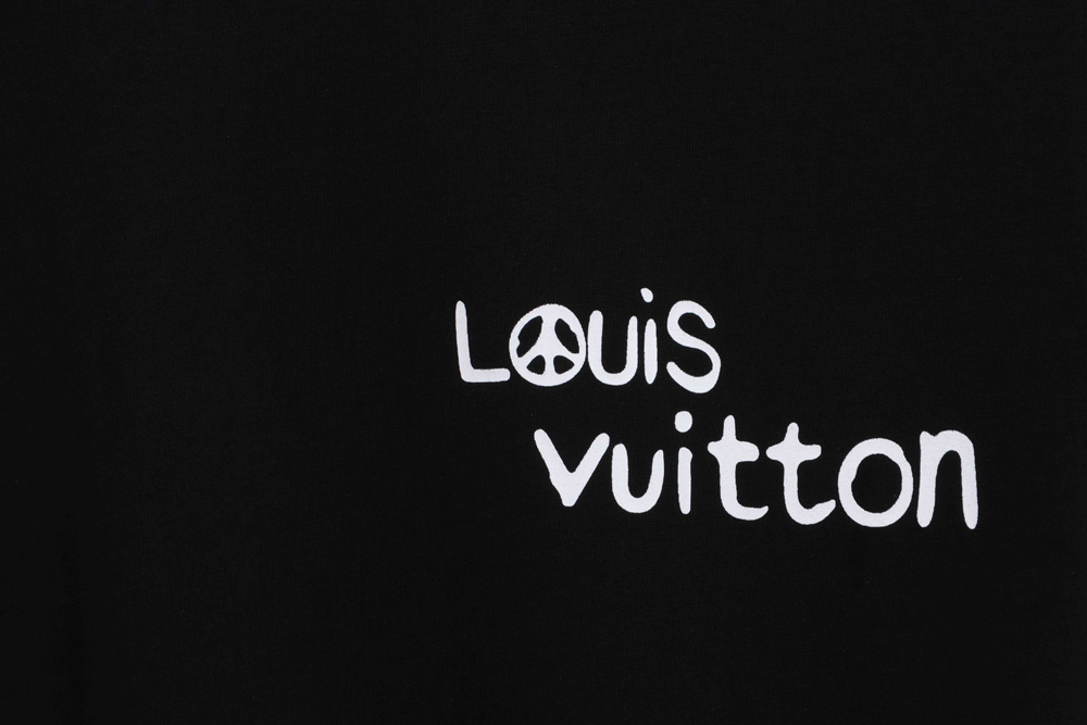 LV blue graffiti paratrooper short sleeve TSK1