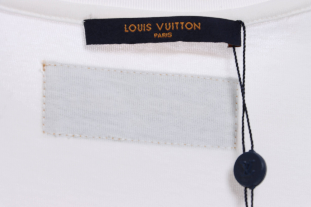 LV character catwalk print short sleeve TSK1