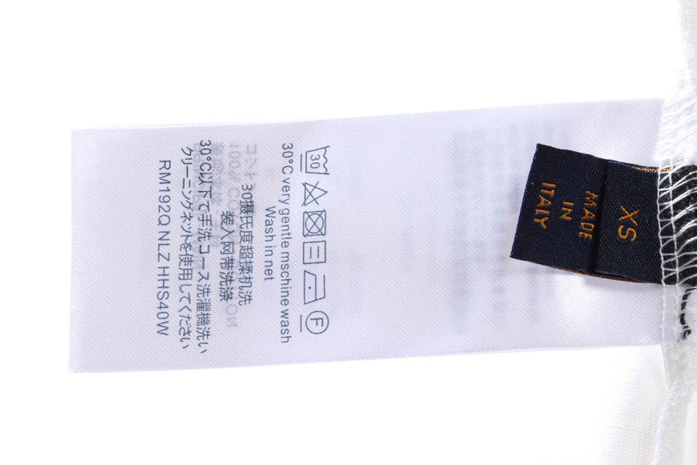 LV chest big bird print short sleeves