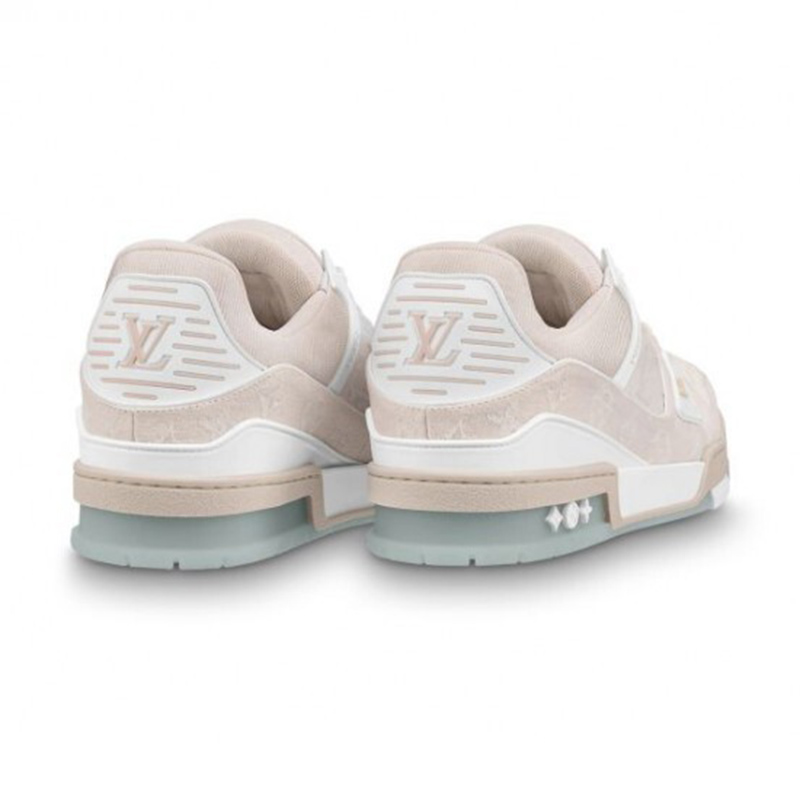 l0*is V*t0n lv trainer beige monogram demin
