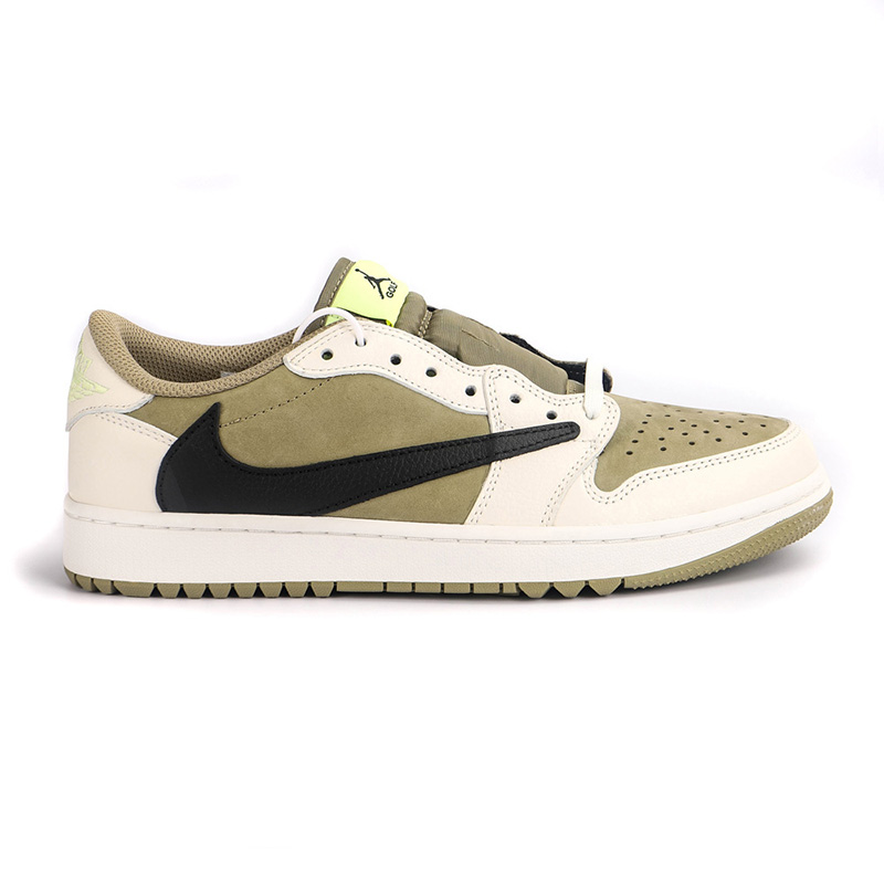 Jordan 1 Retro Low Golf Travis Scott Neutral Olive