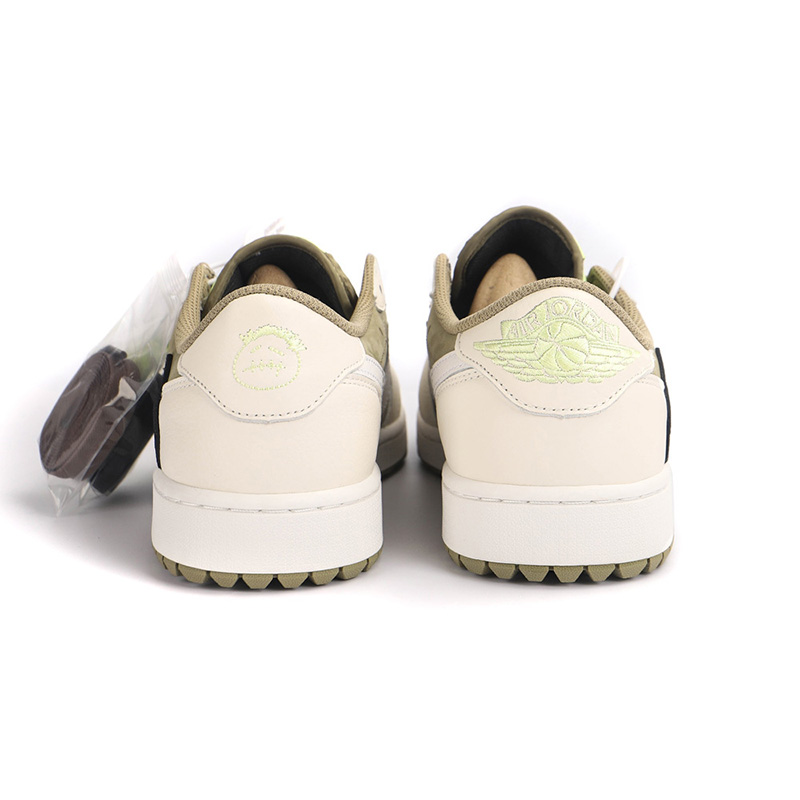 Jordan 1 Retro Low Golf Travis Scott Neutral Olive