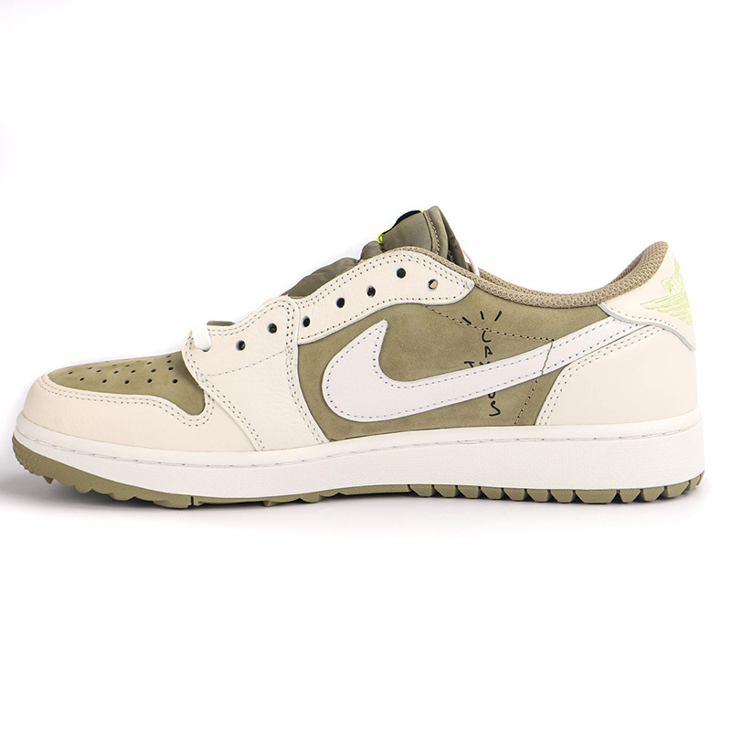 Jordan 1 Retro Low Golf Travis Scott Neutral Olive