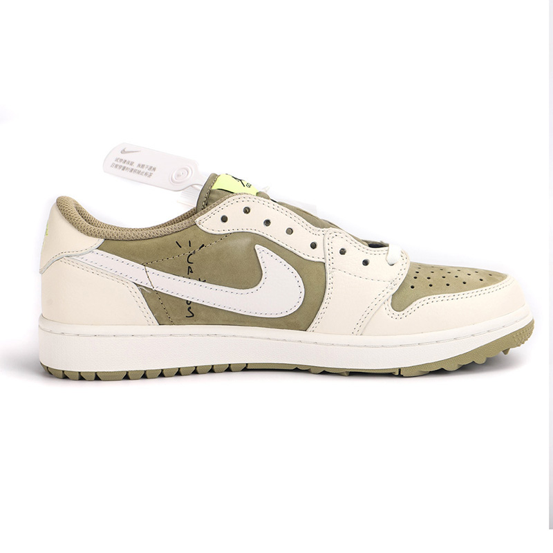 Jordan 1 Retro Low Golf Travis Scott Neutral Olive