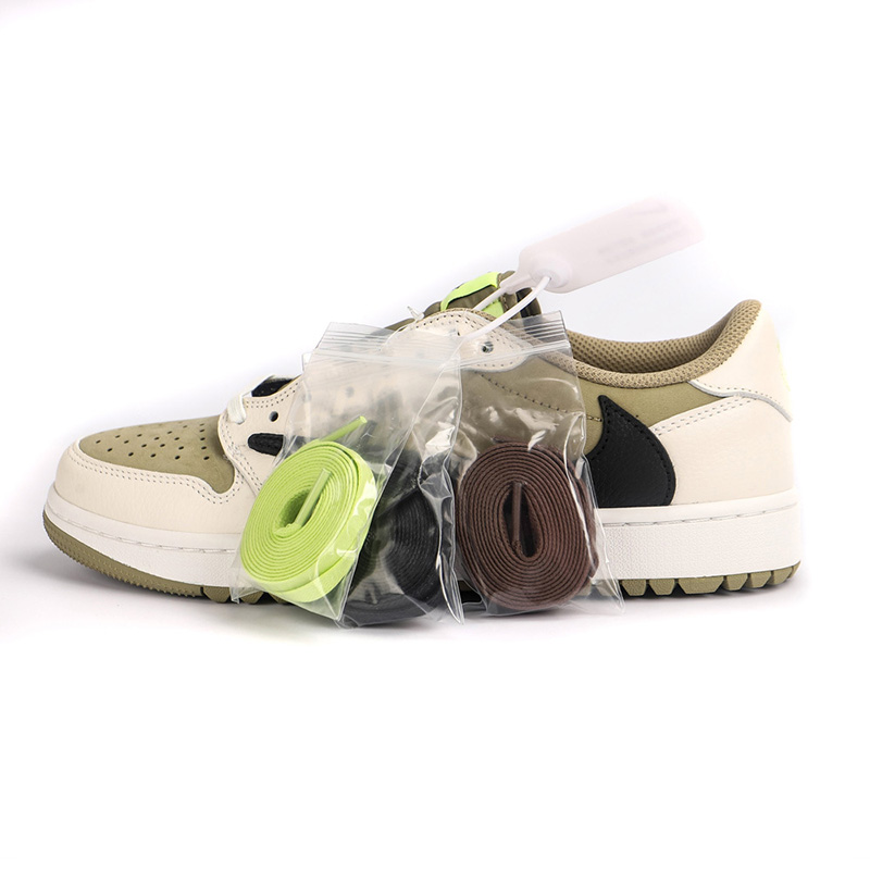 Jordan 1 Retro Low Golf Travis Scott Neutral Olive