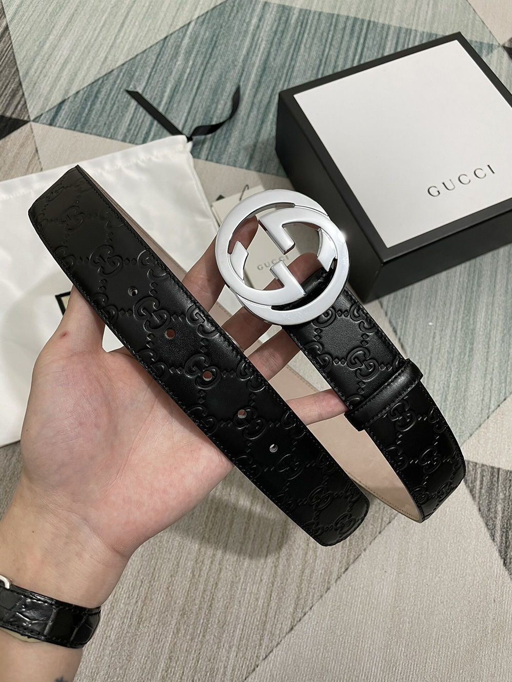 G*u*i belts 630741 4cm