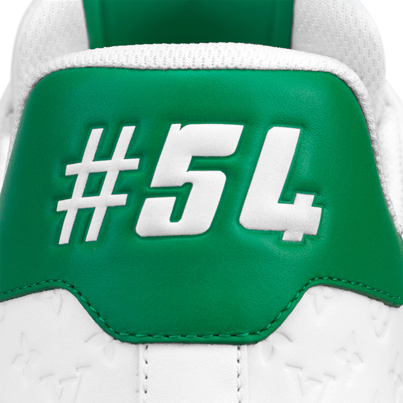 l0*is V*t0n trainer #54 signature green white