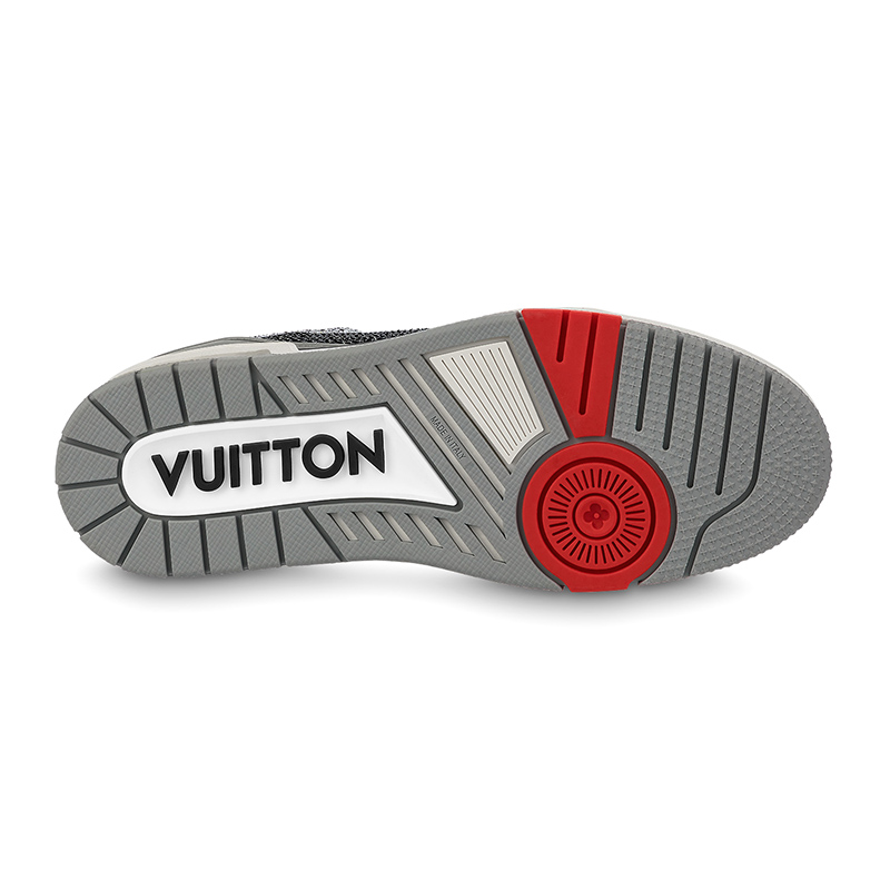 l0*is V*t0n lv trainer black grey crystal