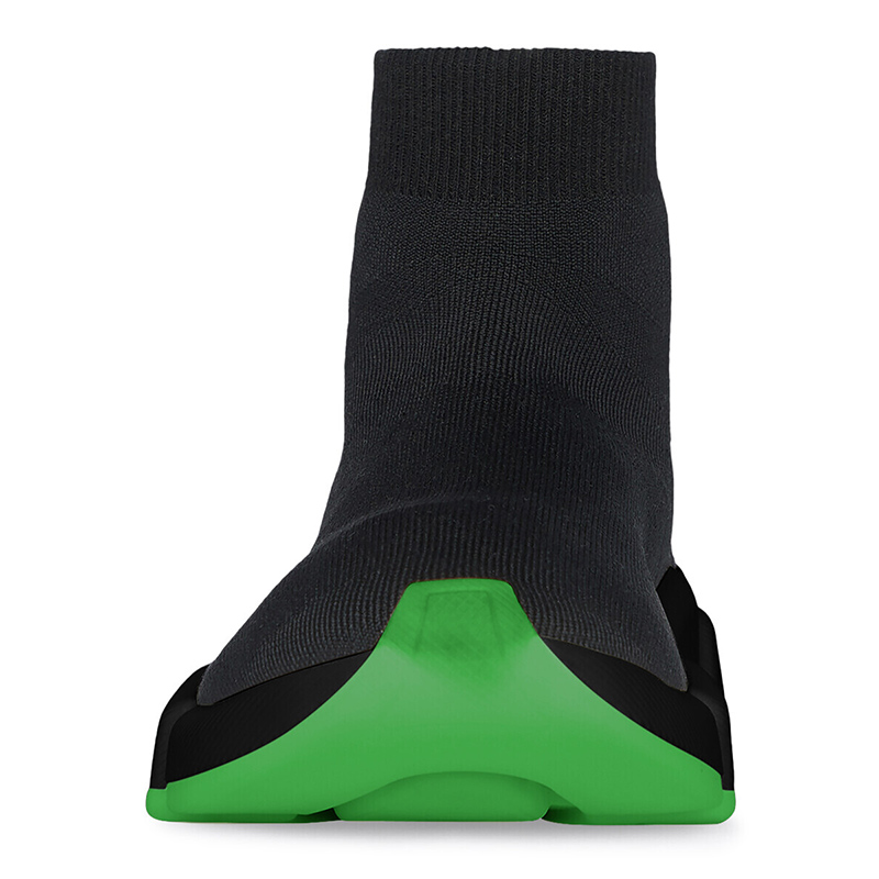 Ba*len*cia*ga speed 2.0 clear sole black neon green black