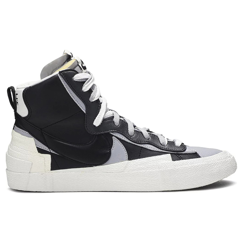 sacai x Blazer Mid ''Black Grey''