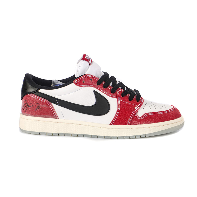 AIR JORDAN 1 LOW OG X TROPHY ROOM ''RED BLACK''