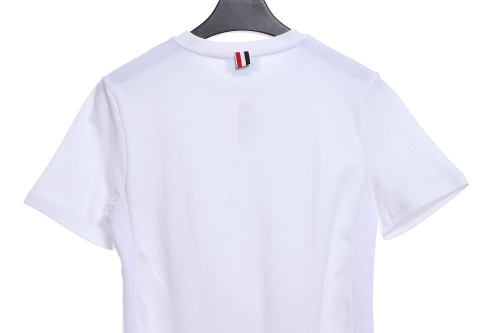 TB classic solid color suit short sleeve