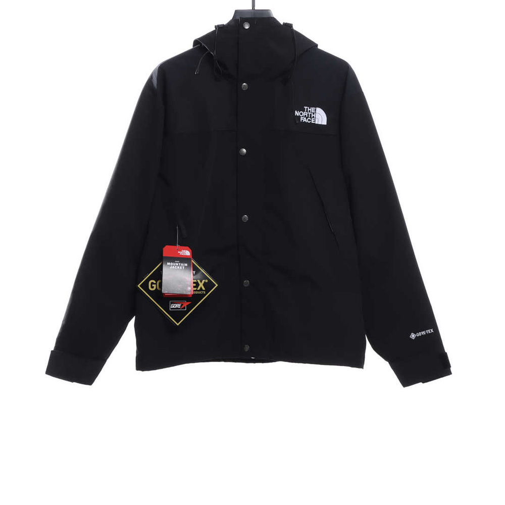 nor*h F**e contrast color stitching jacket