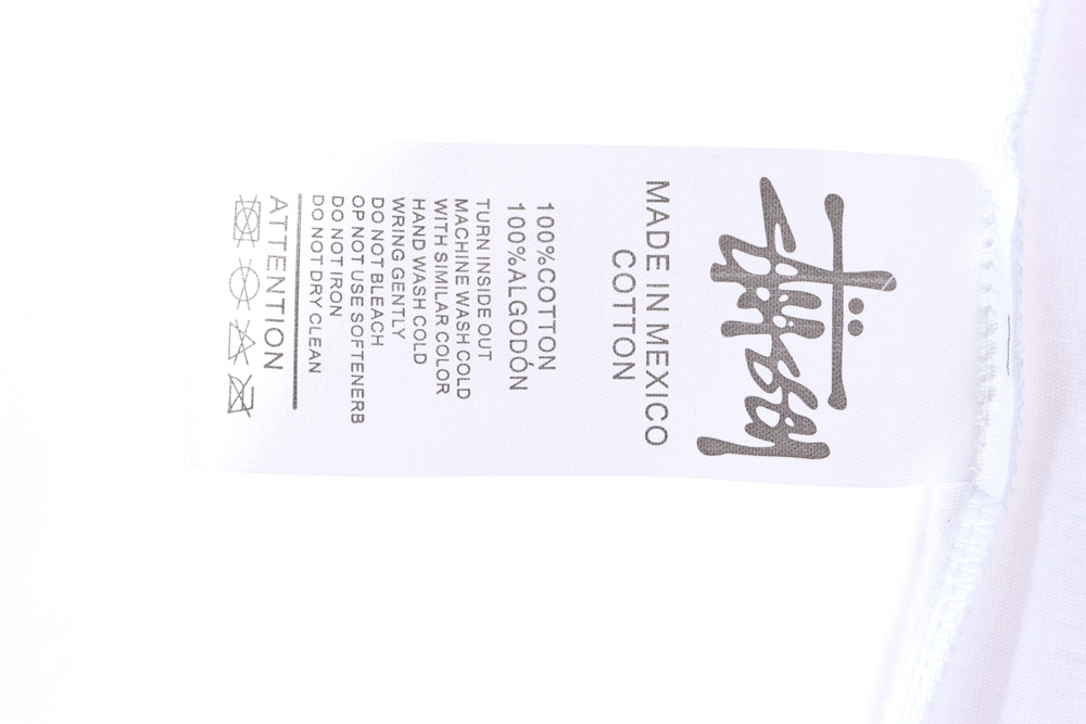 Stucey Mosquito Coil Pattern Handwritten Letter Short Sleeve_CM_1