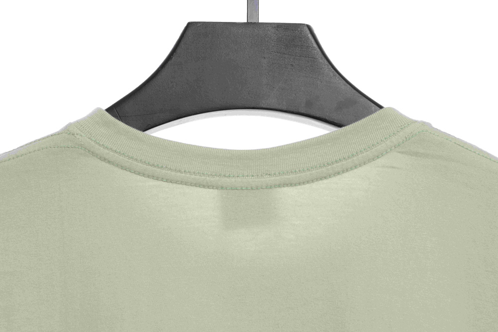 Stucey Mosquito Coil Pattern Handwritten Letter Short Sleeve_CM_2