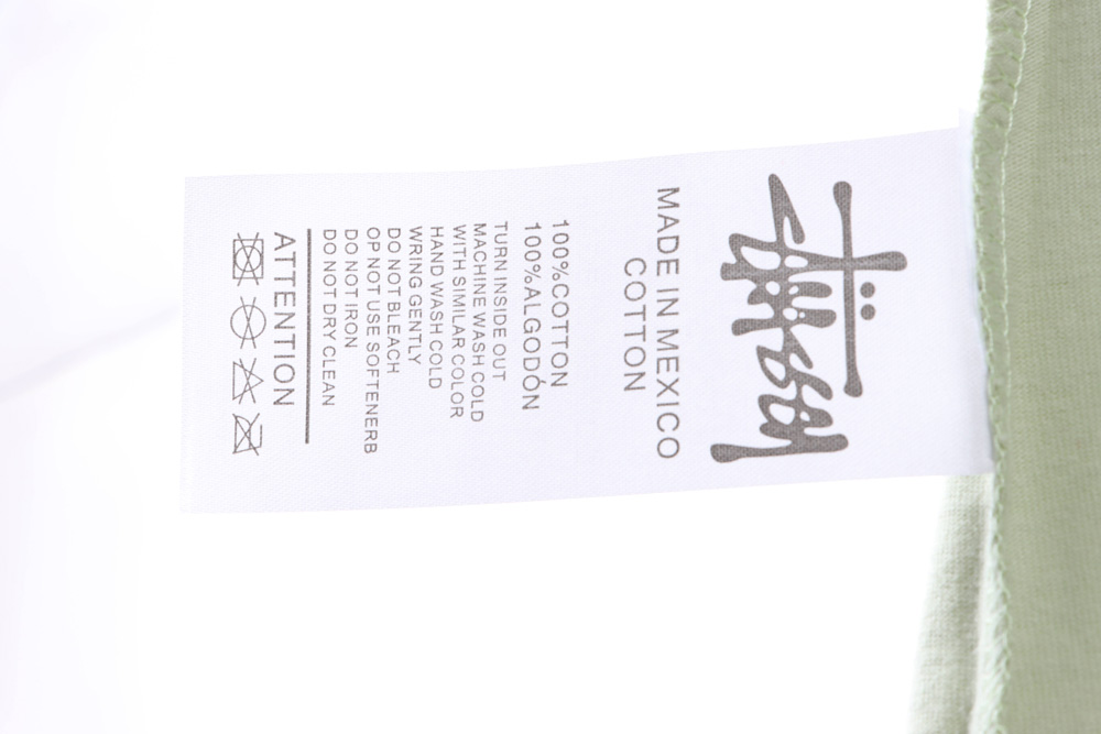 Stucey Mosquito Coil Pattern Handwritten Letter Short Sleeve_CM_2