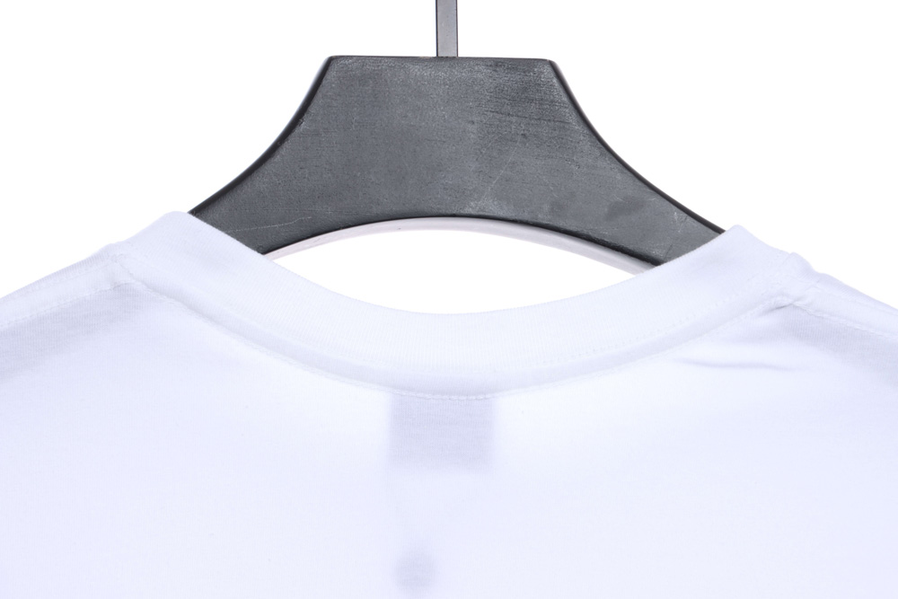 Stucey Mosquito Coil Pattern Handwritten Letter Short Sleeve_CM_1