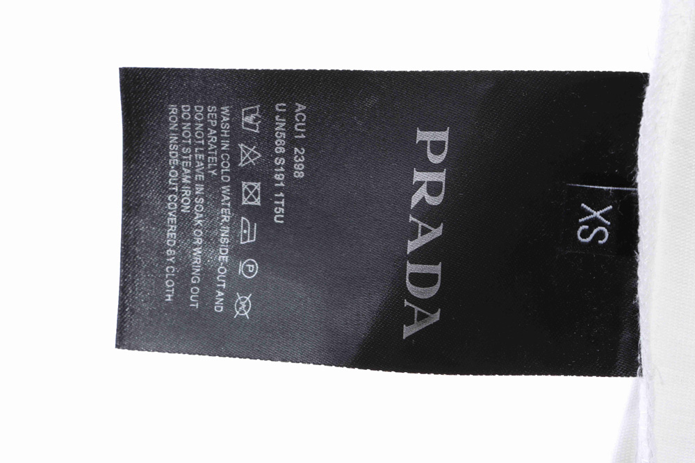 Pra*a blue triangle print short sleeves_cm_1