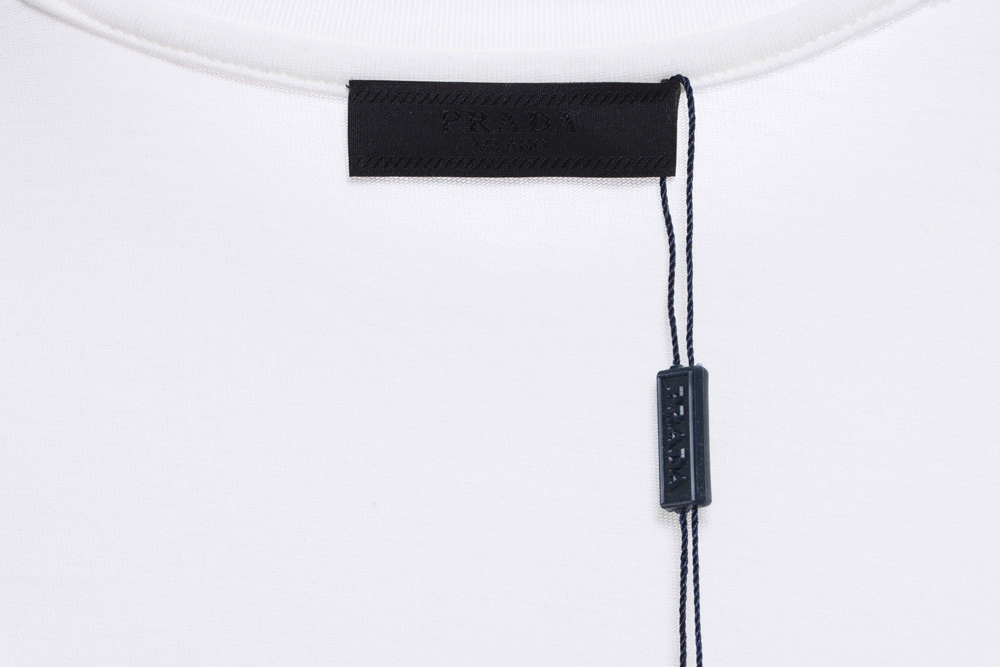 Pra*a blue triangle print short sleeves_cm_1