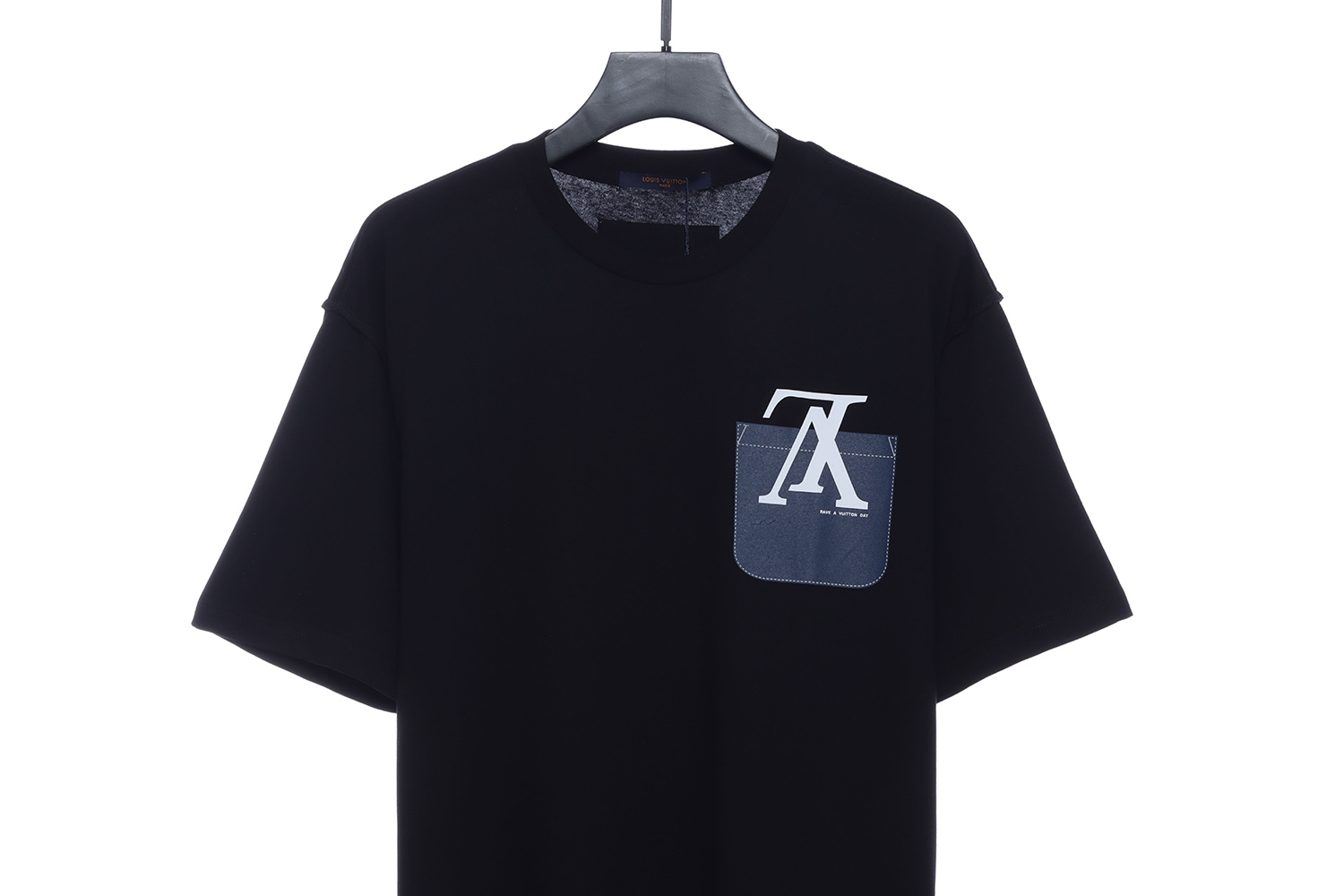 l0*is V*t0n chest fake pocket print short sleeves